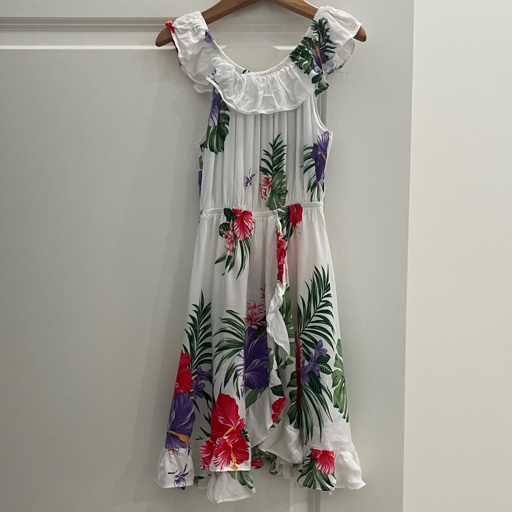 Girls Hawaii Hangover tropical print dress size 7